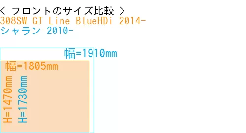 #308SW GT Line BlueHDi 2014- + シャラン 2010-